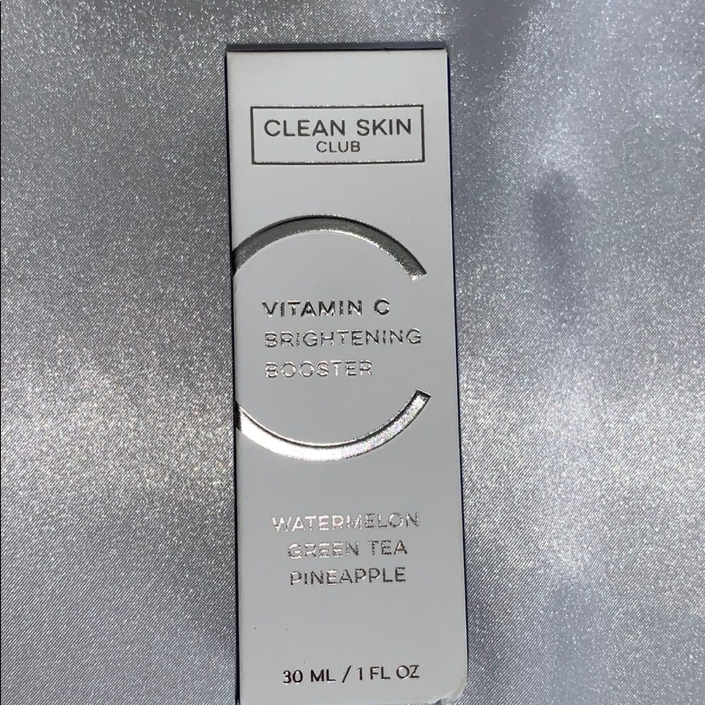 Clean skin vitamin c brightening booster